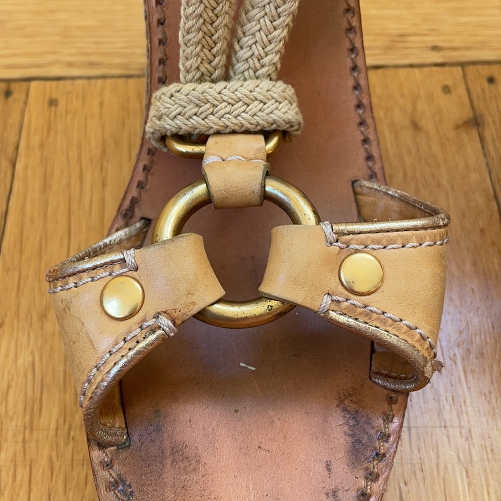 Miu Miu Tan Wedges - image 8